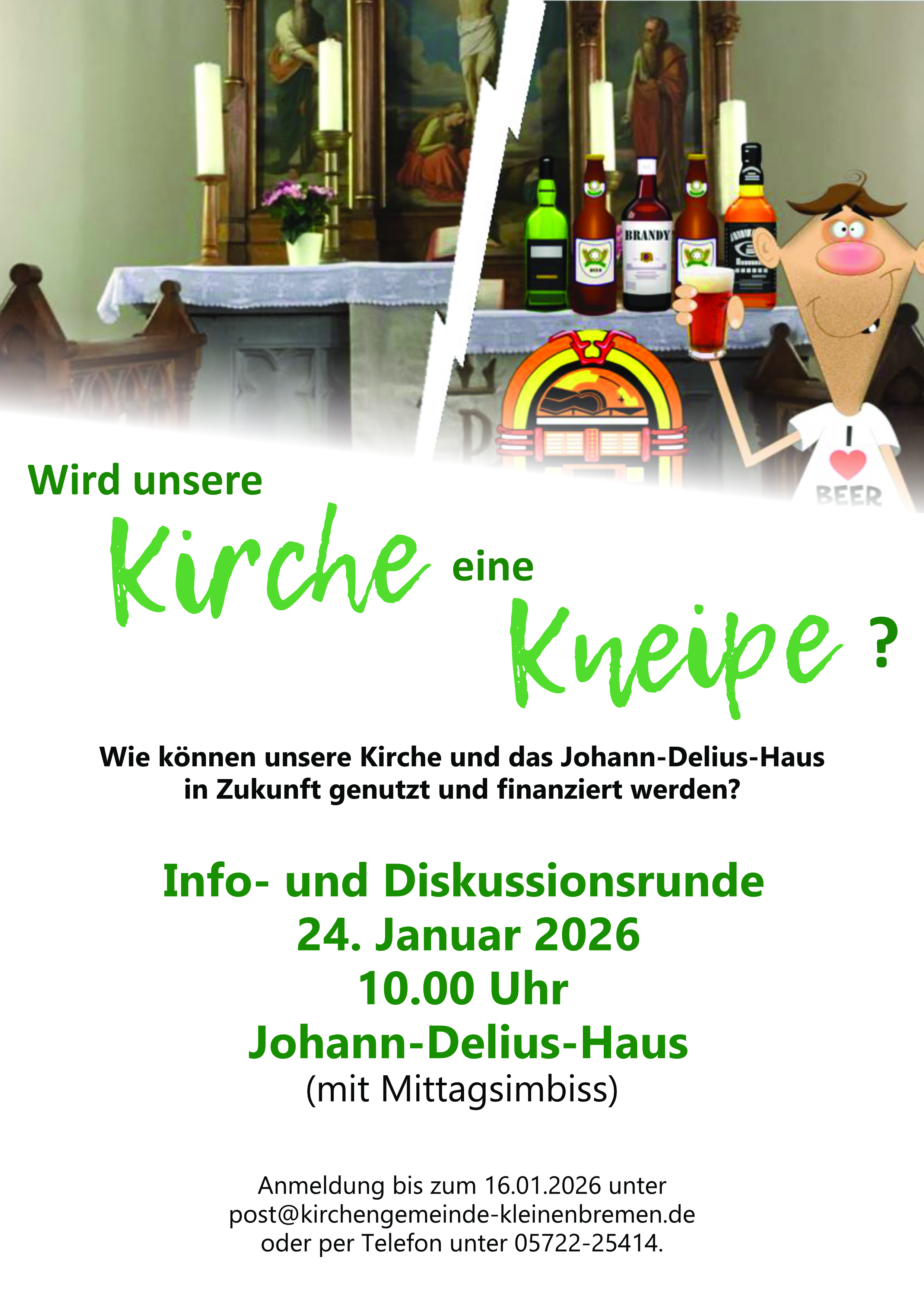 Einladung zur Info- und Diskussionsrunde zur Gebäudestrategie am 24.01.2026, Anmeldung erforderlich!