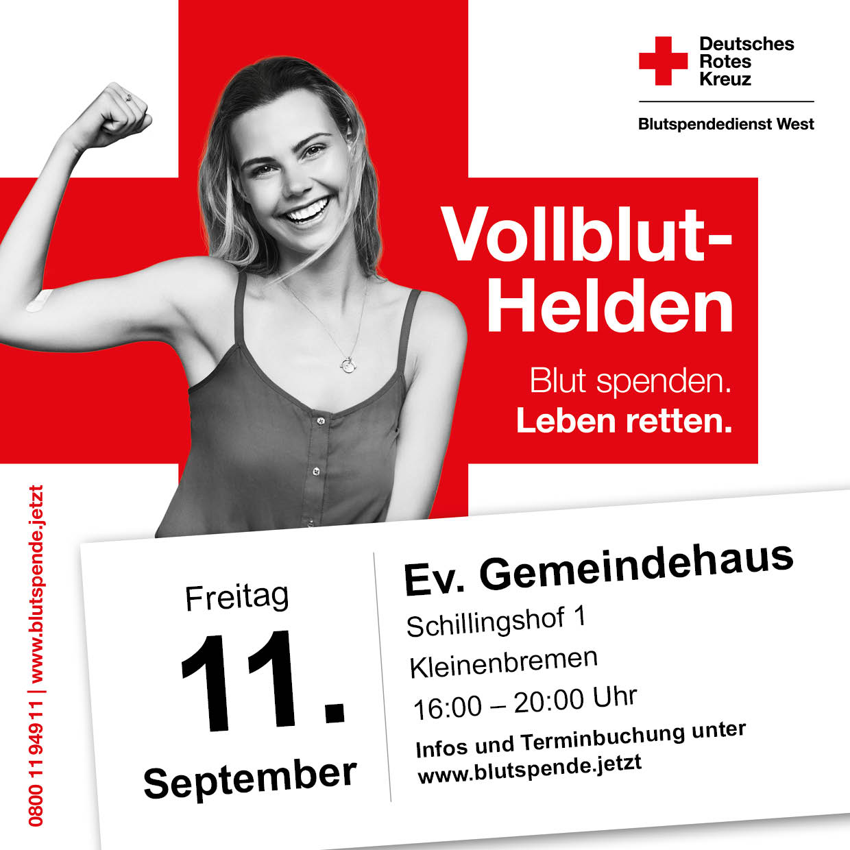 Blutspendetermin DRK 11.09.2026